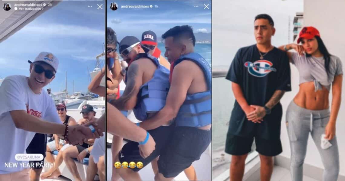 Los jefazos que son Andrea Valdiri y Felipe Saruma: así celebraron el fin de año con su equipo de trabajo