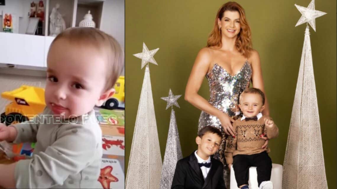 Salvador ya "mojó lengua": Carolina Cruz compartió tierno video de su hijo hablando