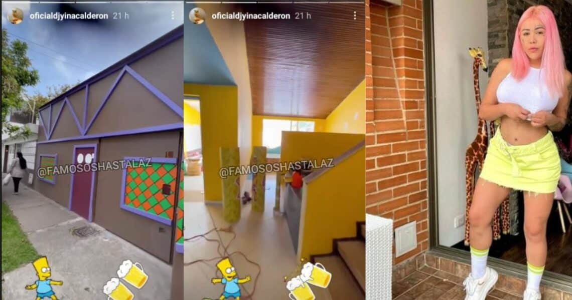 Ni porque sea de Los Simpsons: Yina Calderon recibe criticas por su nuevo spa temático