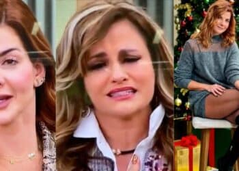 Carolina Cruz se emociona hasta las lágrimas tras al historia de Aura Cristina Geithner con su hijo