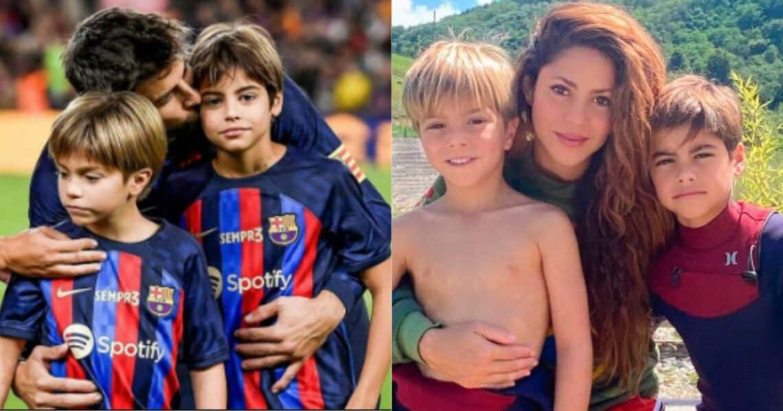 Posible pelea: Shakira viaja con sus hijos, aún cuando tienen que pasar la navidad con su padre