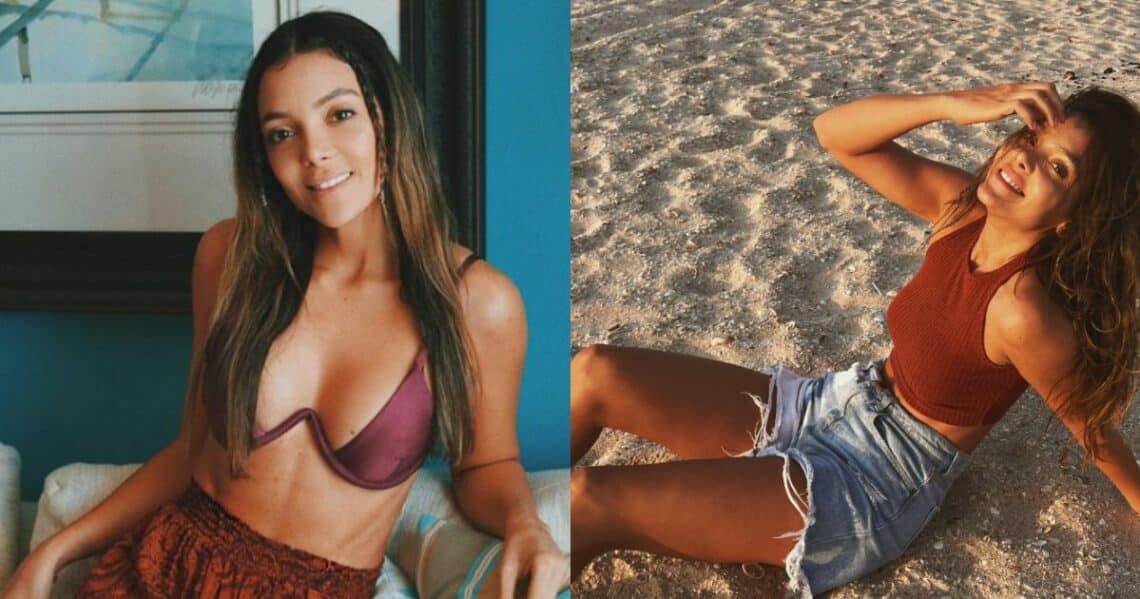María Laura Quintero presumió su bronceado y su figura en la playa