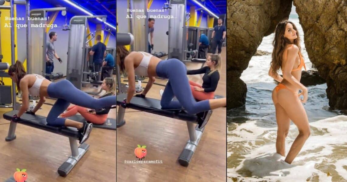 Trabajo duro, gluteos perfectos: Valerie Domínguez enseña su rutina
