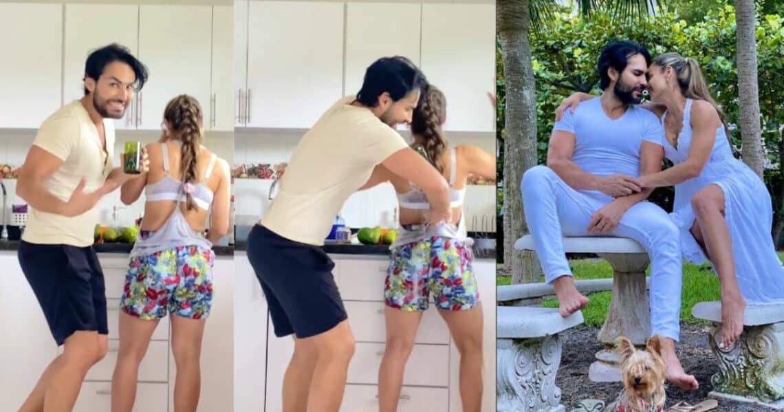 Yuly Ferrerira tenía calor y Fabián Ríos le juega broma