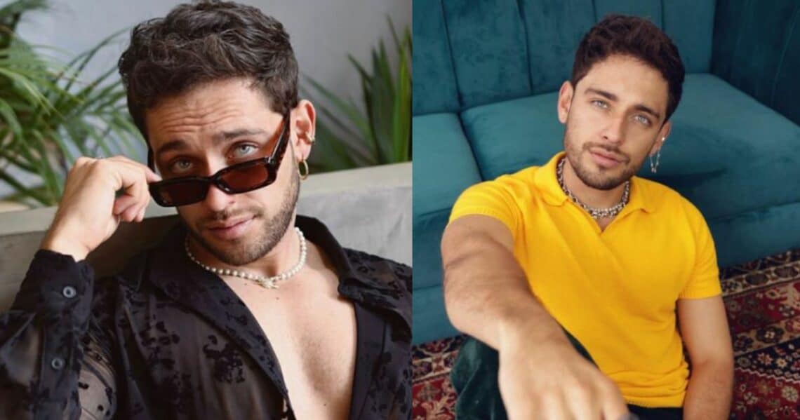 Carlos Báez presumió su look para fin de año y cautivó a los fans