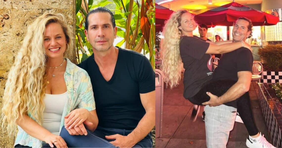 La vez que Gregorio Pernía posó sin ropa en compañía de su atractiva esposa Erika
