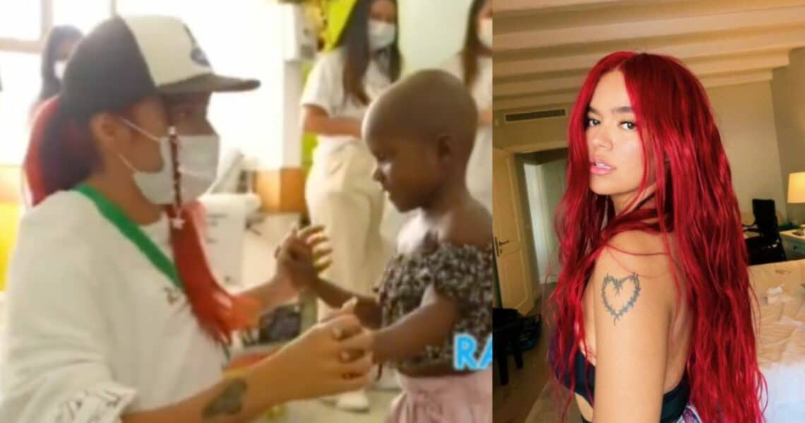 Karol G en Hospital Infantil de Medellín: regalando sonrisas para el fin de año