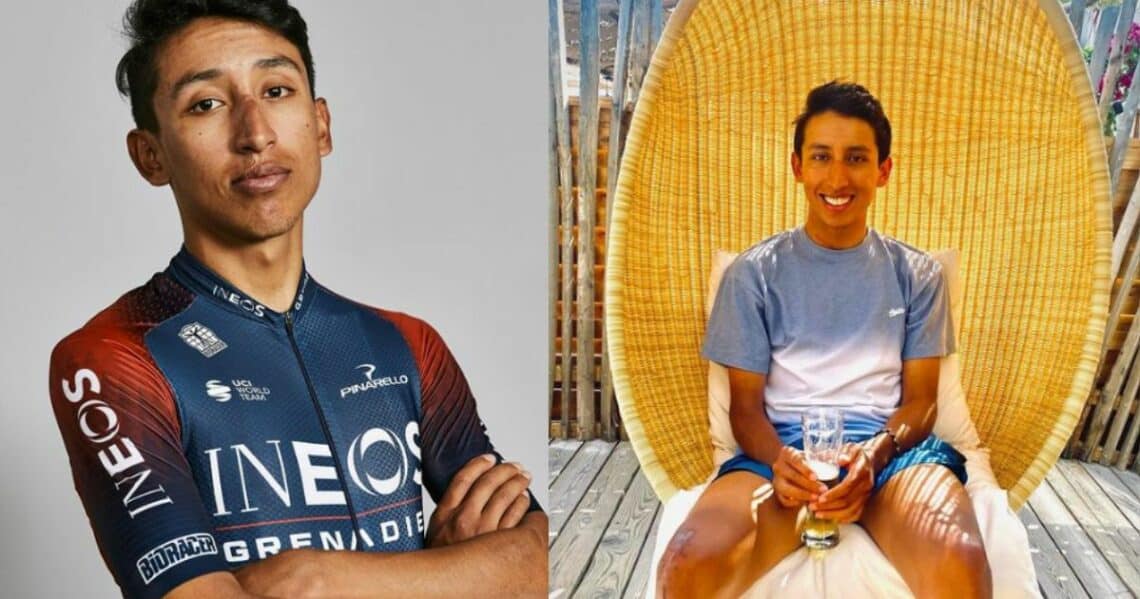 Parece otra persona: Egan Bernal se ve diferente tras su cirugía de nariz