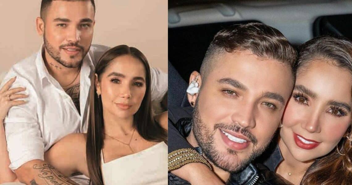 Paola Jara y Jessi Uribe reunieron a sus familias para crear una foto