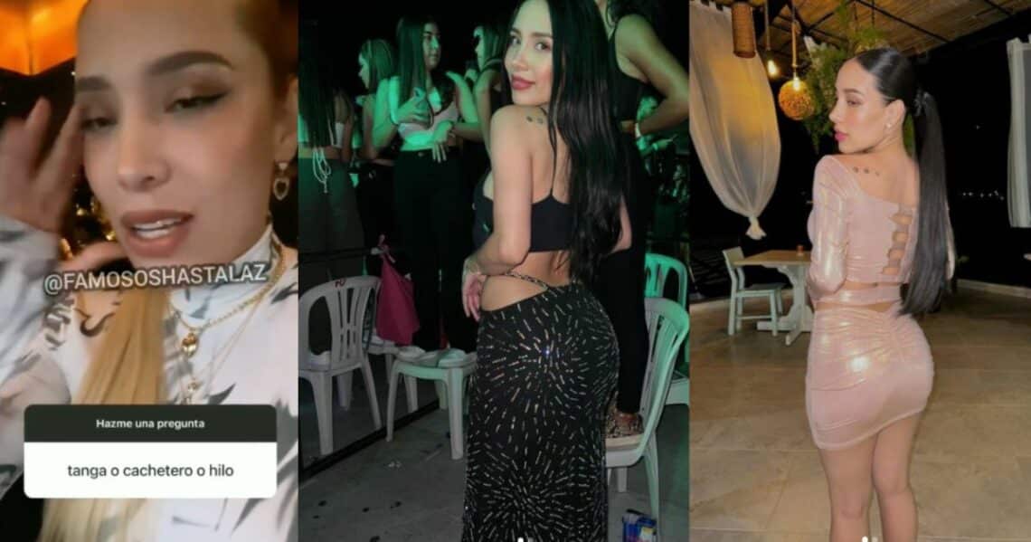 El detalle de Luisa Fernanda W sobre su ropa interior