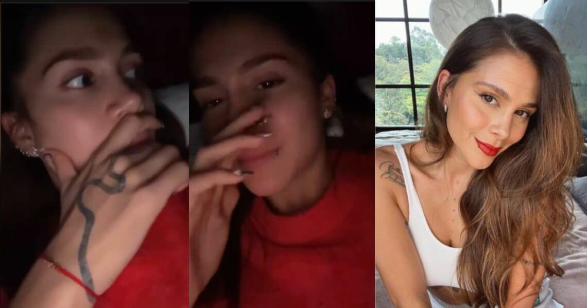 El susto que le pegaron a Greeicy en hotel: hasta le habló y todo