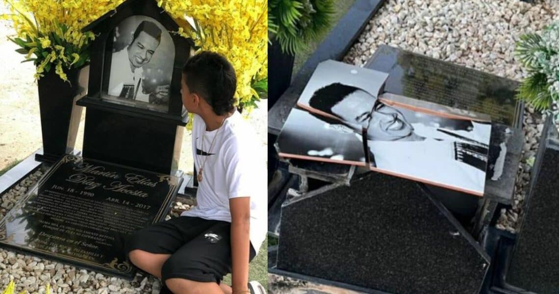 El hijo de Martín Elías reveló que ya conocen a la persona que destruyó la sepultura del cantante