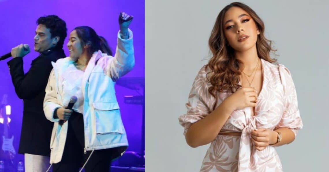 Toda una Morales: hija de Kaleth debutó con Silvestre Dangond