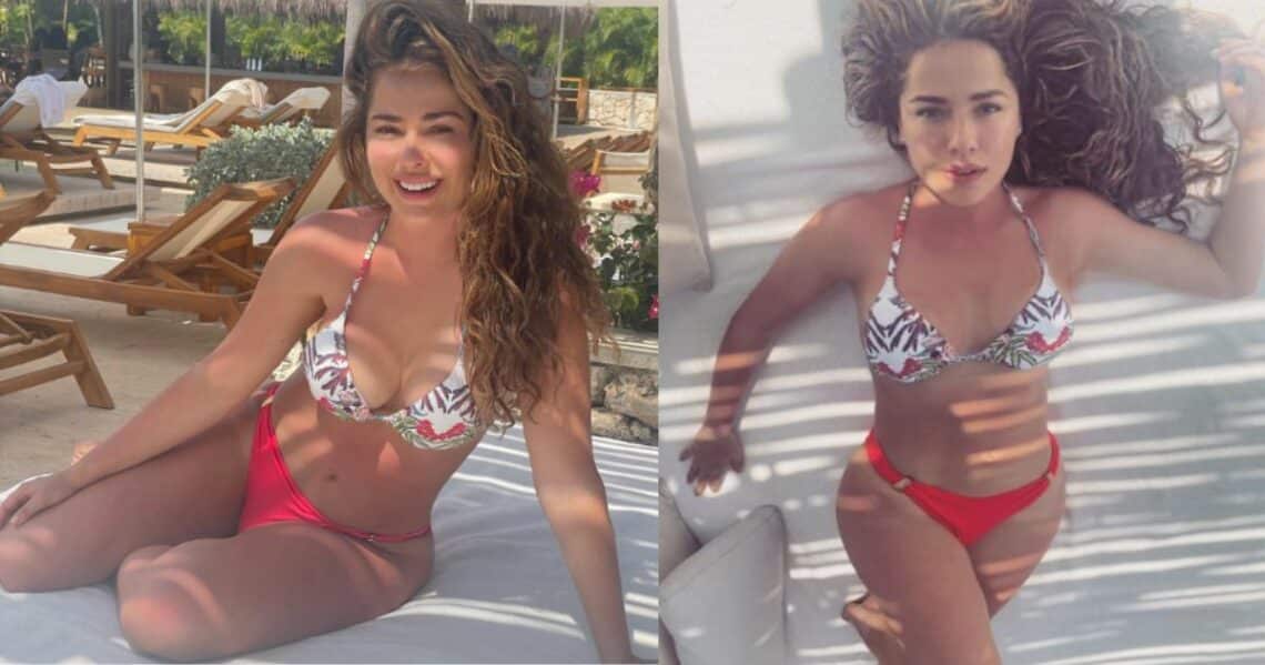 Danna García enamora en el mar: como era de esperarse, todo le luce