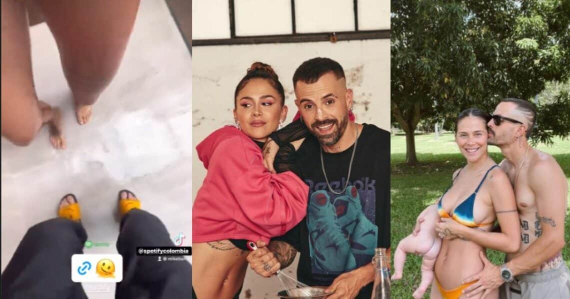 Mike Grabó un video bailando con Greeicy en la ducha: talento es lo que hay