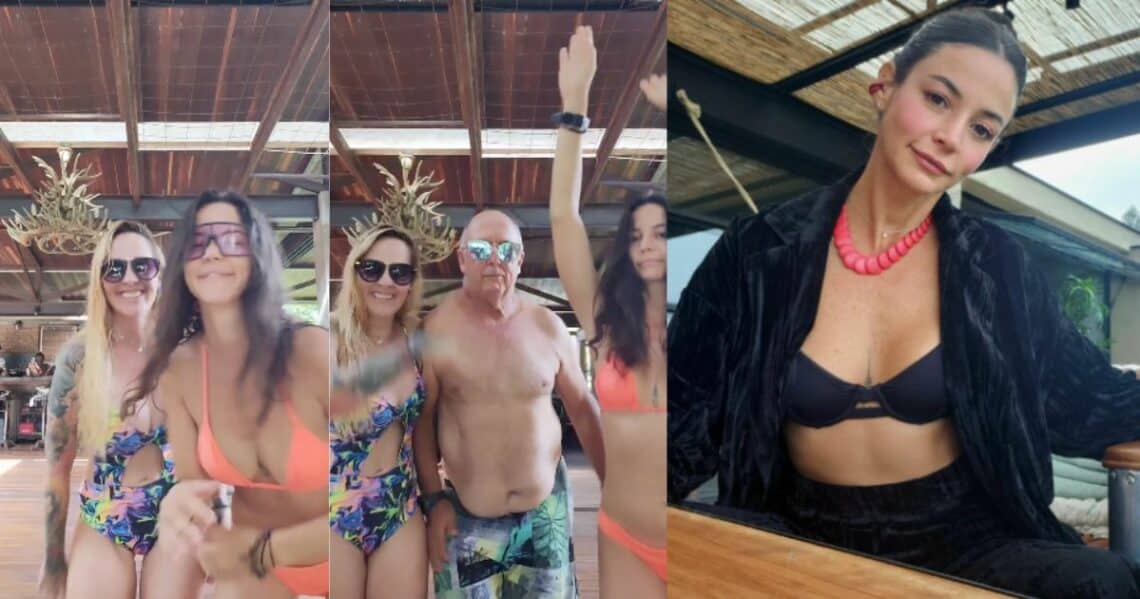 Bailar no es el talento de Maleja Resptero, pero sí el de su suegro: así quedó registrado en videos