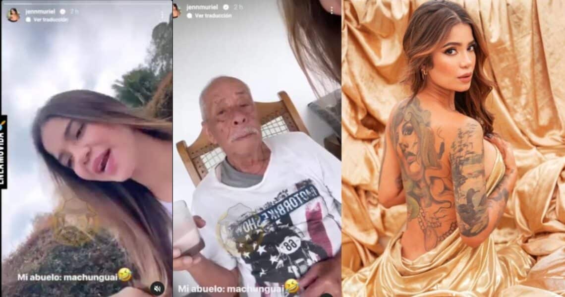 Jenn Muriel y el inglés de su abuelo: de él heredó la ternura