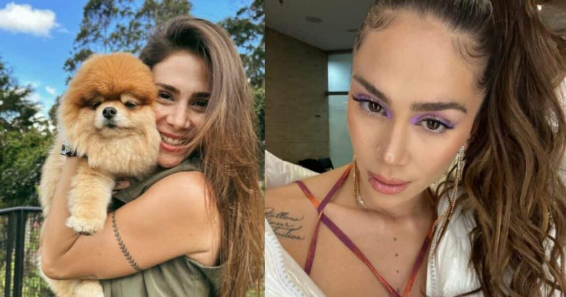 Greeicy Rendón cautivó con sus movimientos en un "pinta" playera