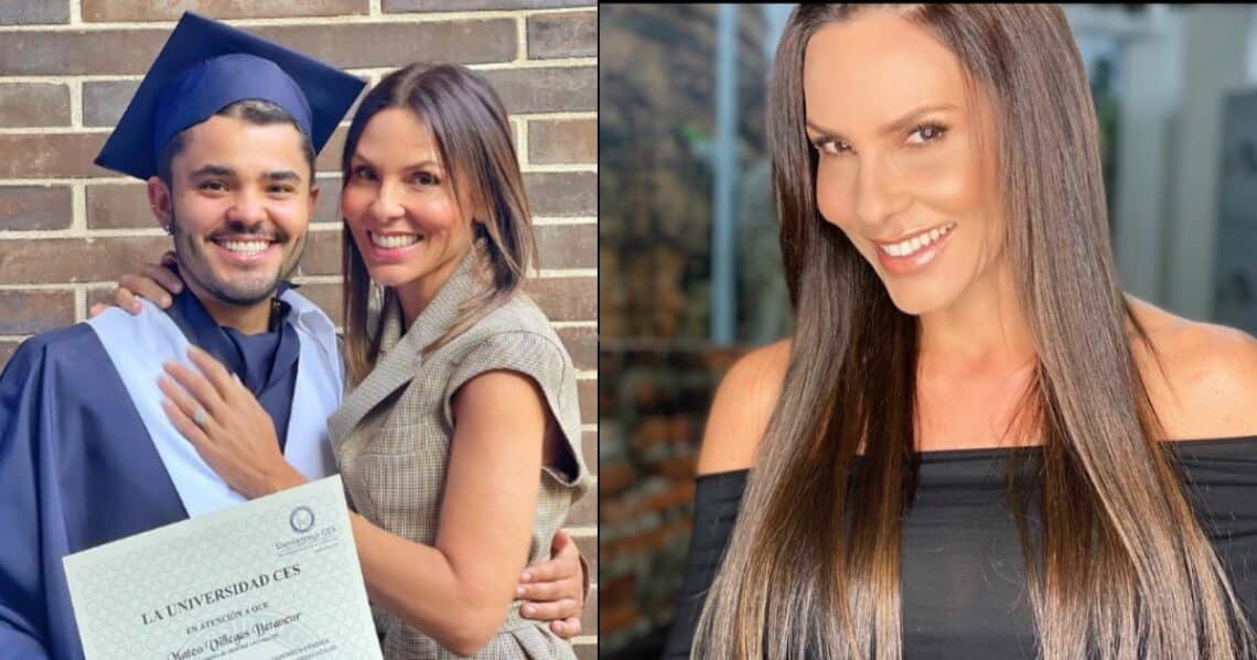 El hijo de la exmodelo Paula Andrea Betancur, muy feliz con su novio