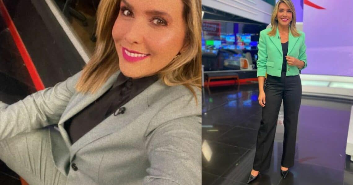 Mónica Rodríguez muestra una foto de sus 15 años