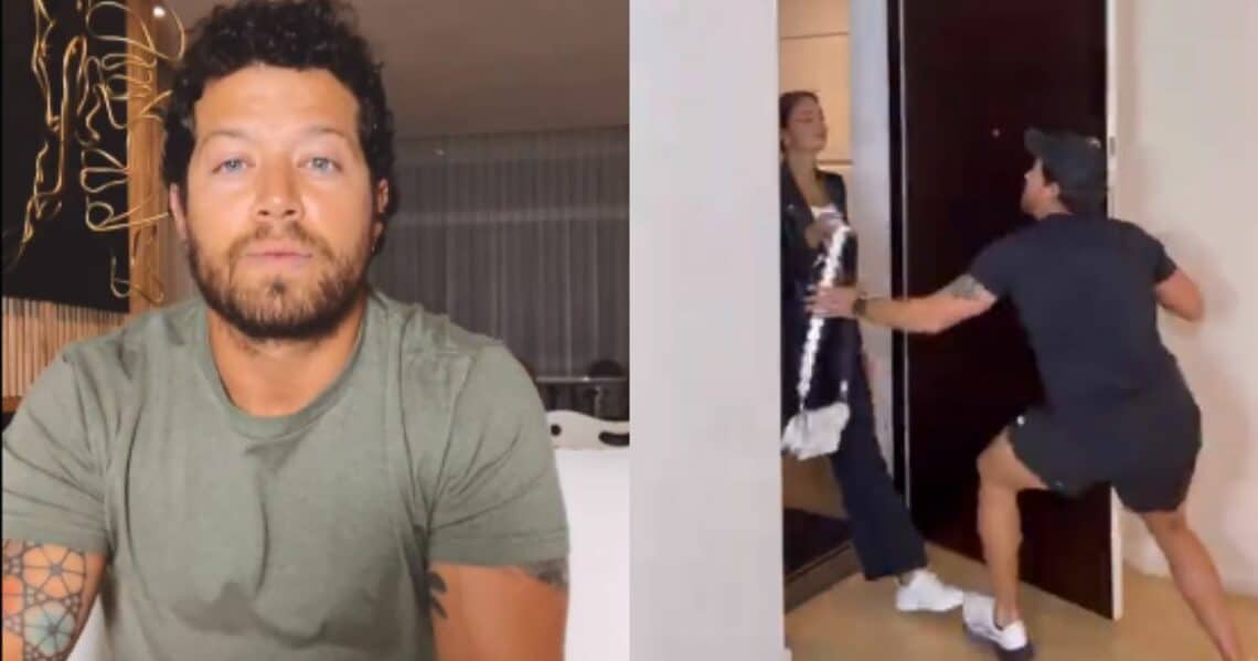 Así recibe "El Pollo" Echeverry a Valerie Domínguez cuando ella llega a casa