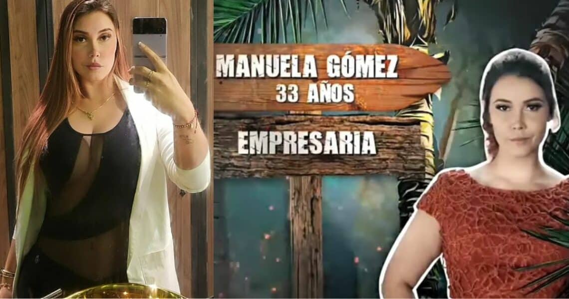 Manuela Gómez se retiró del reality 'La isla de los famosos', porque se consideró que era "muy débil" para esto