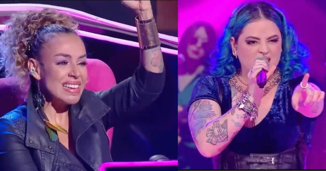 Al borde de las lágrimas: Maía se emociona con presentación de Laura Azúl