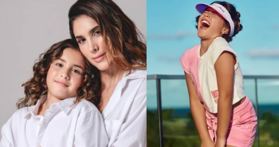La hija de Daniela Ospina, Salomé Rodríguez, demostró su inclinación por el mundo del estilo Aesthetic