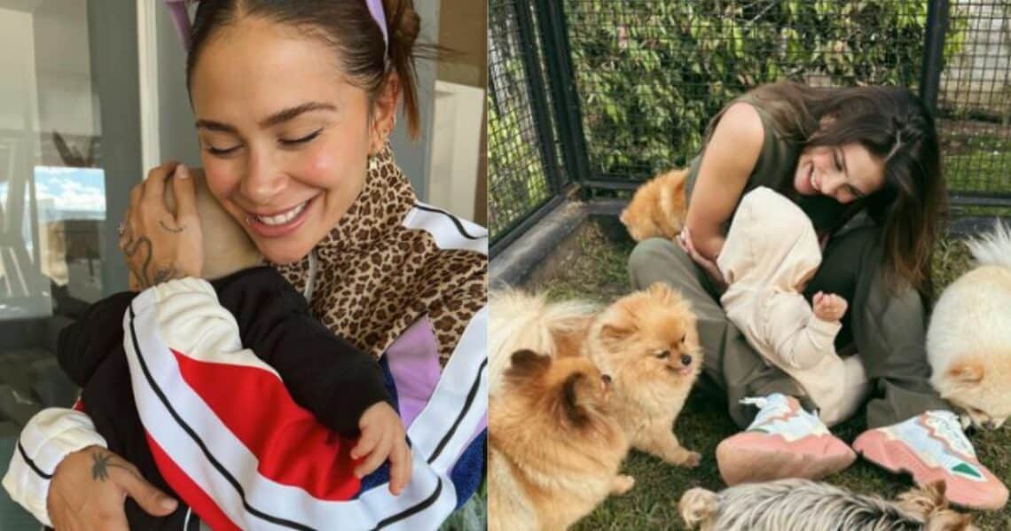 El hijo de Greeicy se ganó todos los elogios con sus carcajadas tiernas