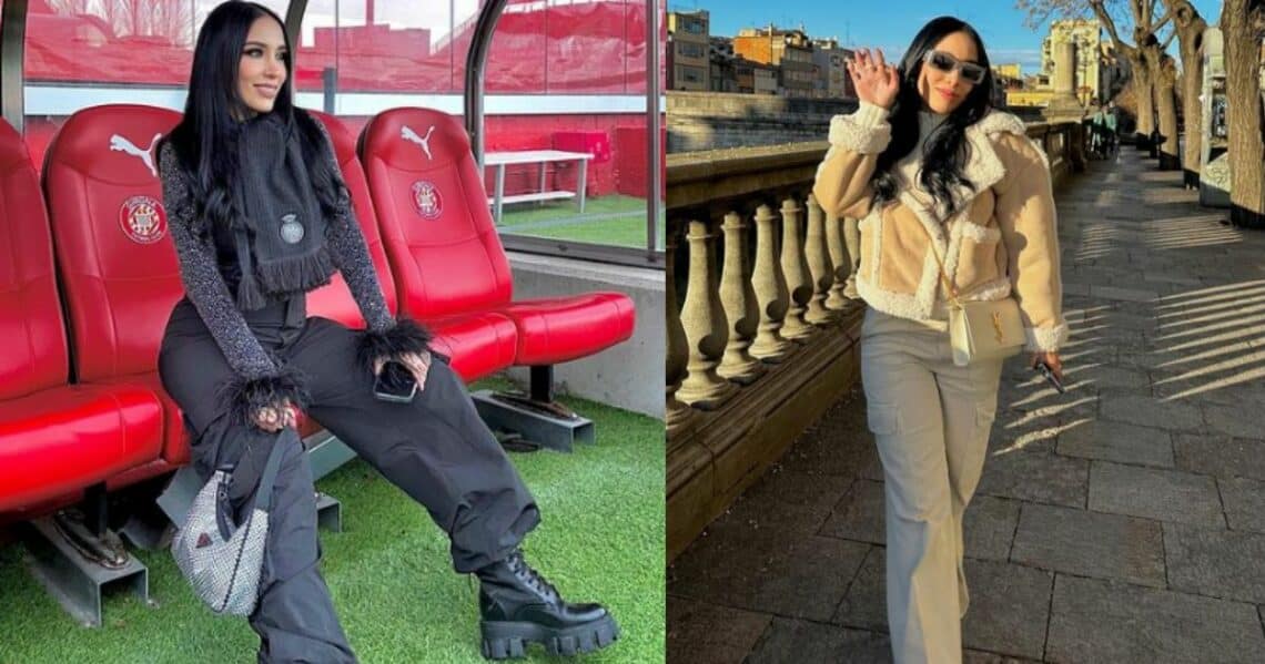 Luisa Fernanda W ha sido muy criticada por la 'pinta' poco común que uso para el frío de Barcelona