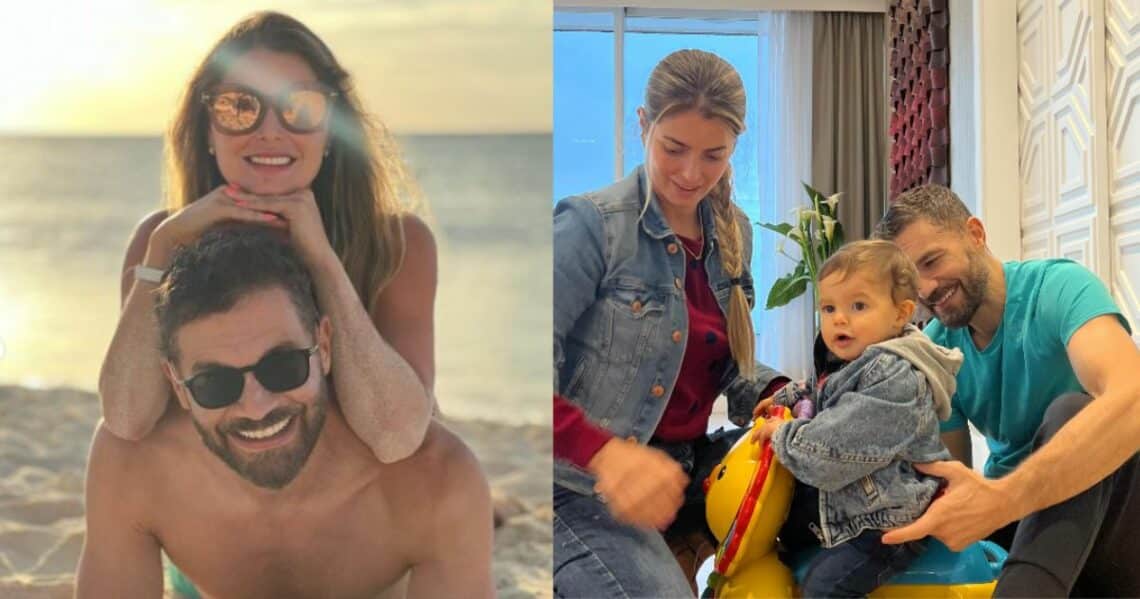 Josse Narváez y Cristina Hurtado regresaron de sus vacaciones, felices.