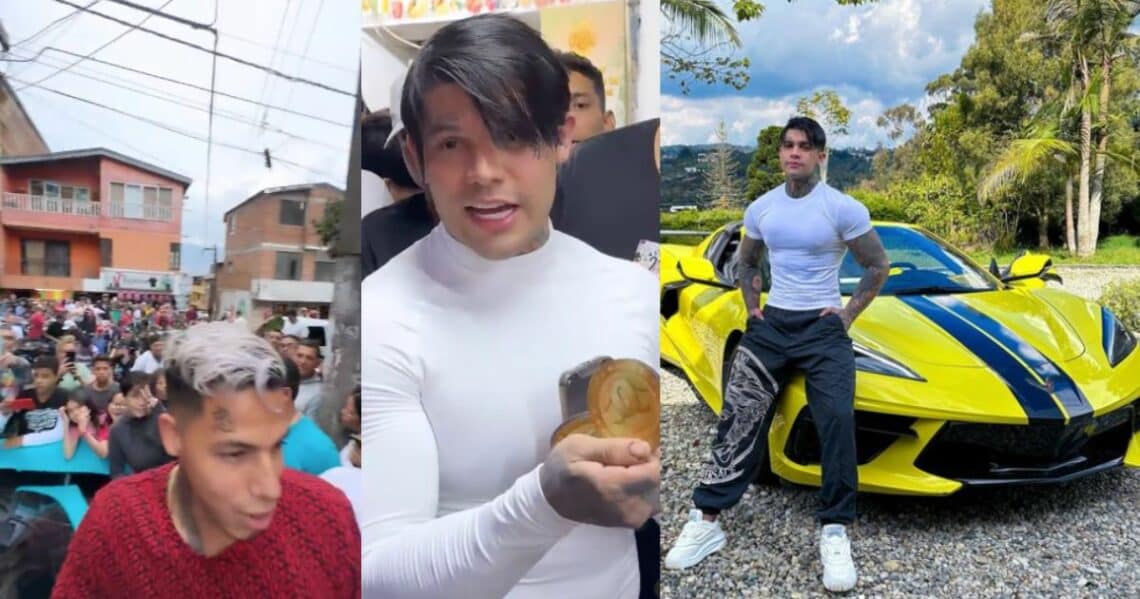 "Nunca olviden de donde vienen", dijo Yeferson Cossio, al volver al popular 1, en Medellín