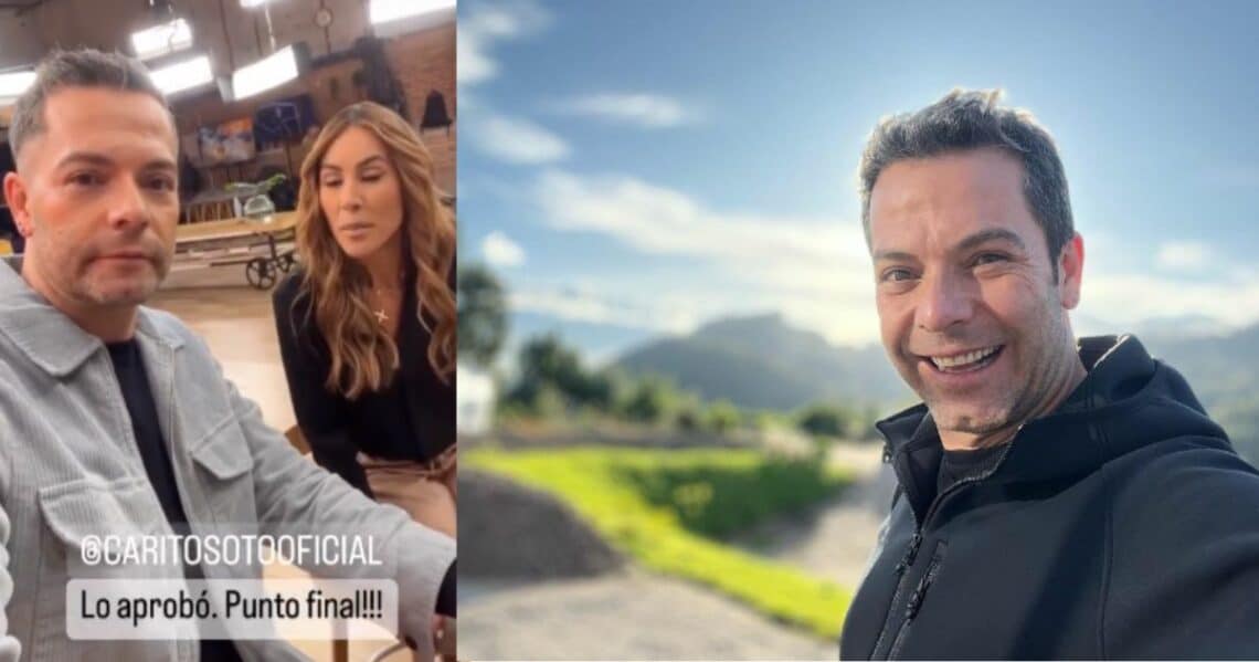 Iván Lalinde sorprendió con su cambio de imagen y de look, "también los hombres podemos", dijo.