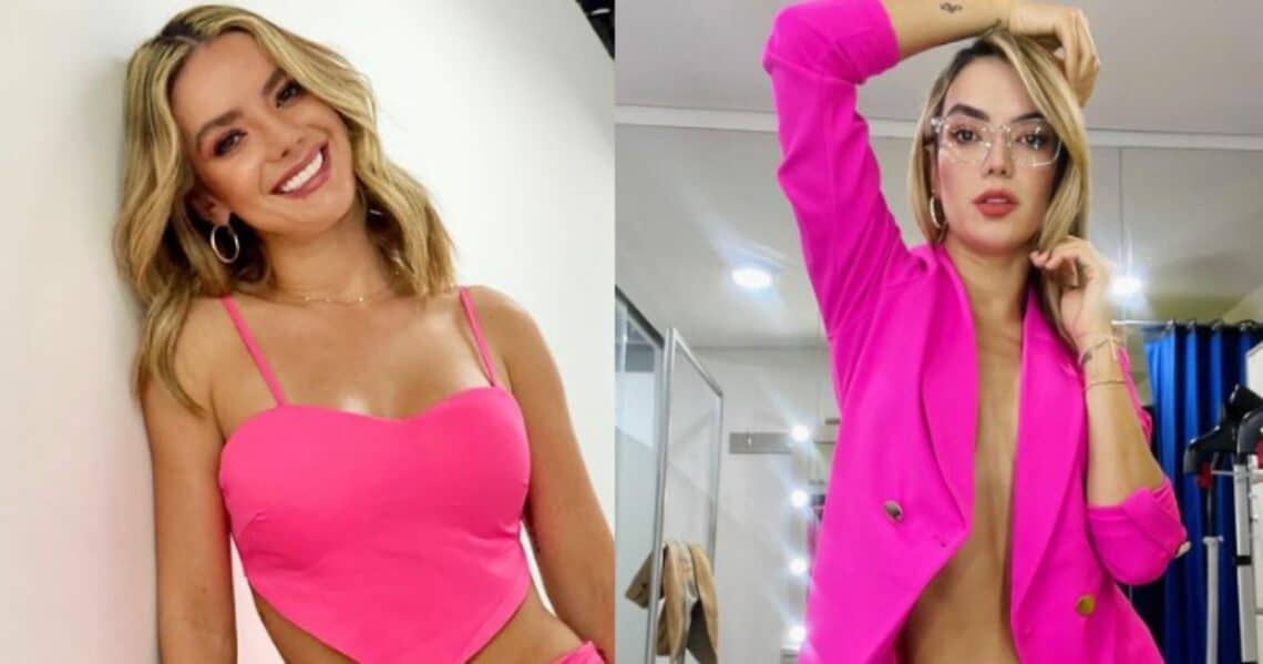 Elianis Garrido deslumbró con su atuendo y su baile en la Guacherna