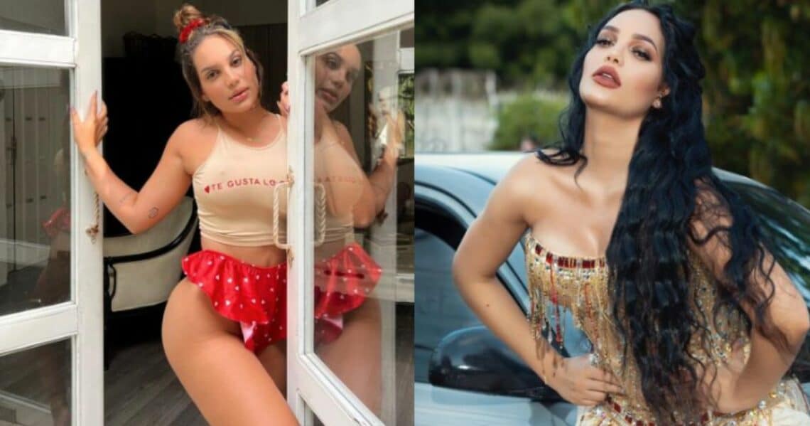 Andrea Valdiri muestra sus dentadura: no la bajan de chimoltrufía