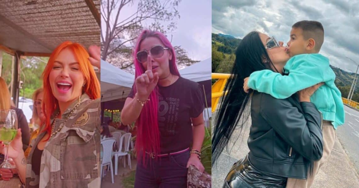 Manuela Gómez y Sara Uribe: invitadas al cumpleaños del hijo de Marcela Reyes