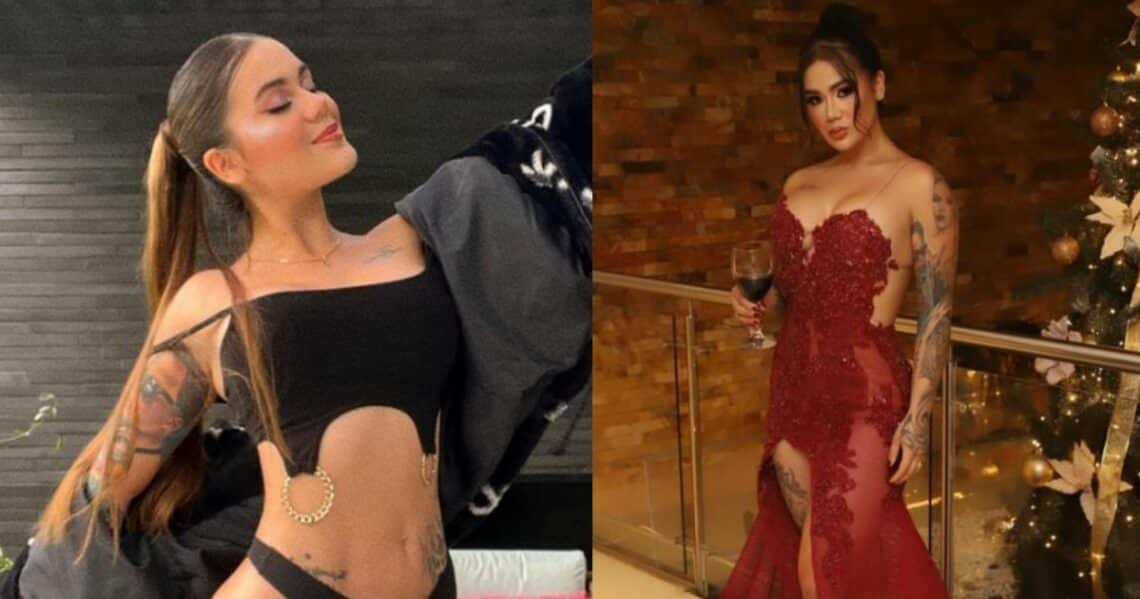El vestido que usó Cintia Cossio para celebrar San Valentín dejó a muchos con la boca abierta