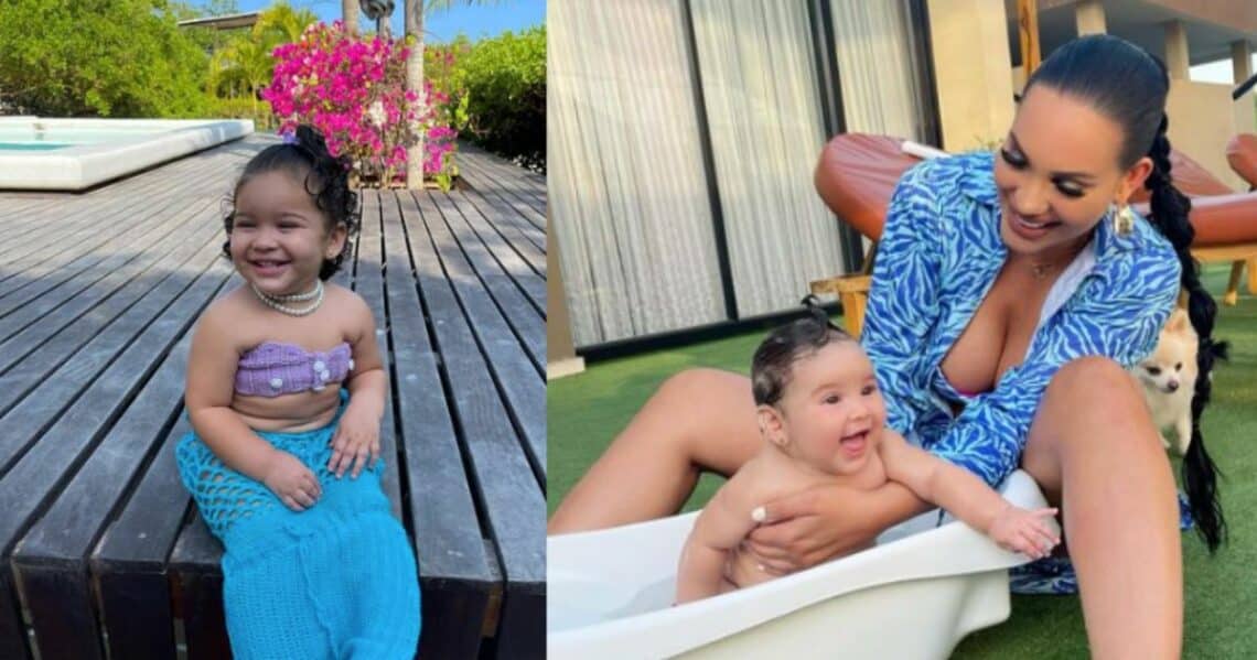 La hija de Andrea Valdiri, Adhara, sorprende con su atuendo de baño