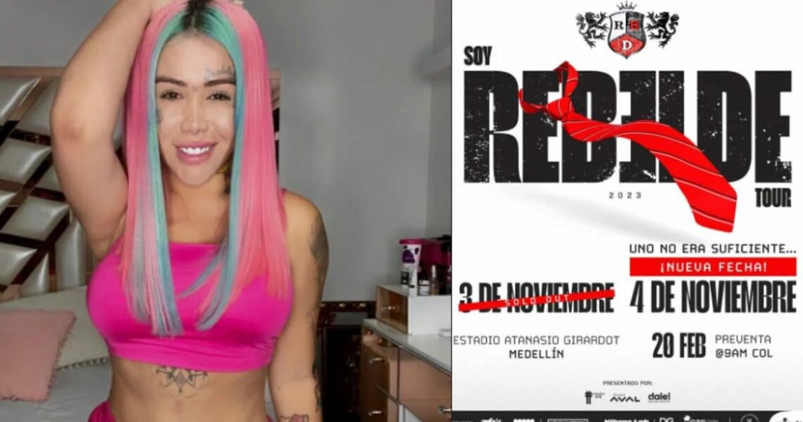Yina Calderón encabeza una campaña para que RBD haga un concierto en la capital colombiana
