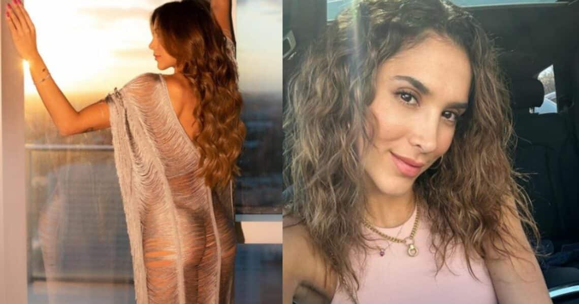 Daniela Ospina se puso sensual en su lencería de encaje