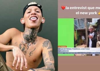 La Liendra mostró su orgullo por la entrevista que le hicieron cuando fue a Nueva York