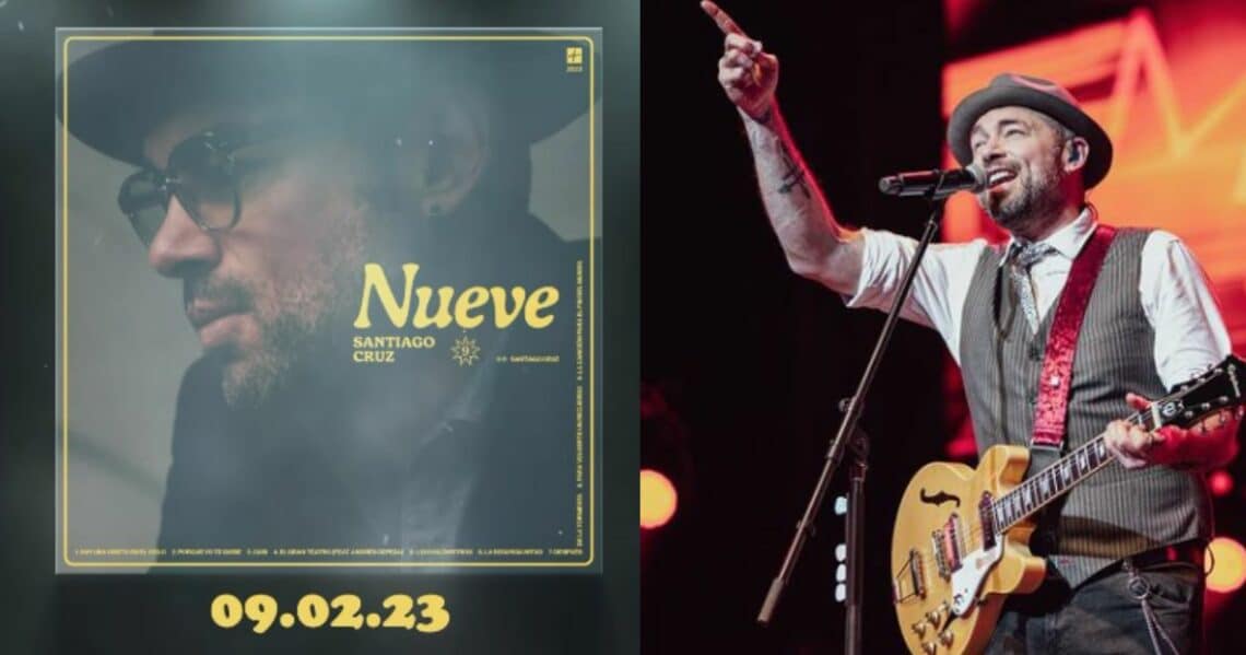 "Nueve": el nuevo disco de Santiago Cruz, que sale de un momento duro de su vida