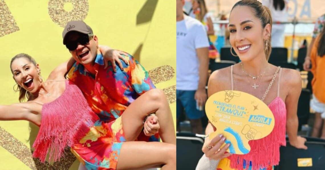 Esposo de Carolina Soto, enfermo en el Carnaval de Barranquilla