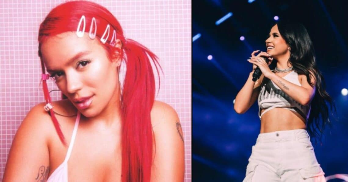 Karol G lanza indirecta a Becky G durante concierto
