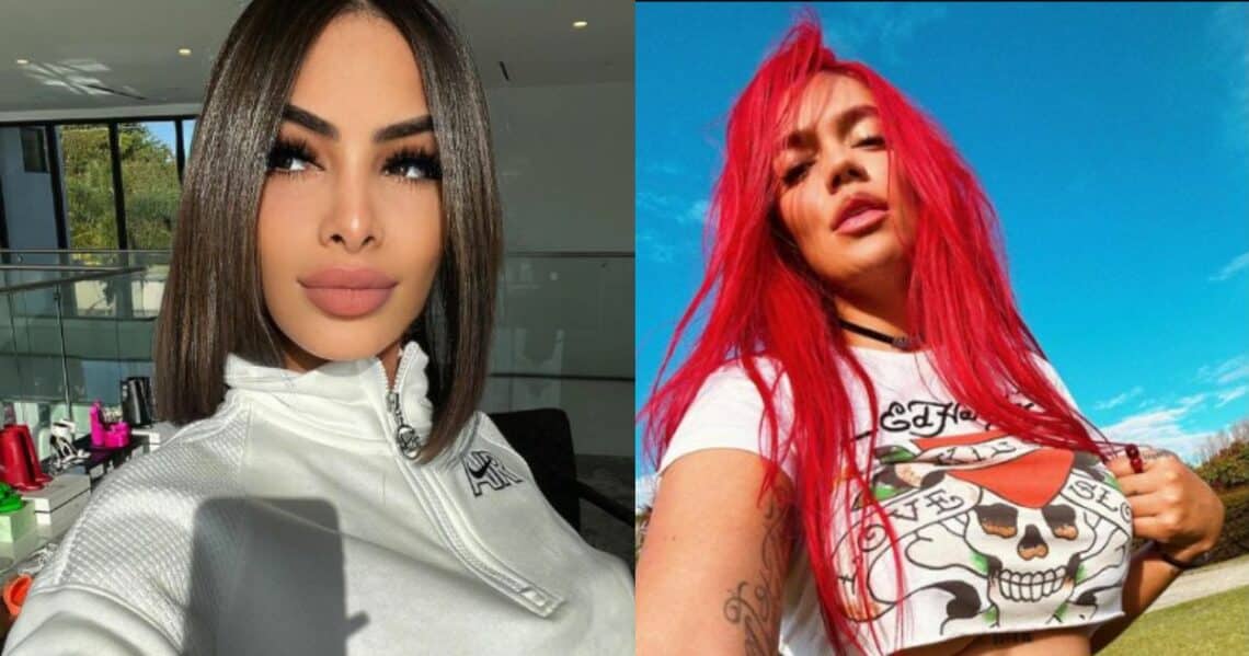 Yailin compuso una canción tras el anuncio de Karol G y Shakira