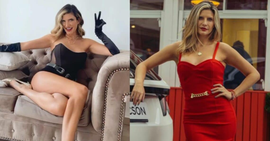 Mabel Moreno es denominada "siempre diosa" por su fotos en traje de baño, muy sensuales.