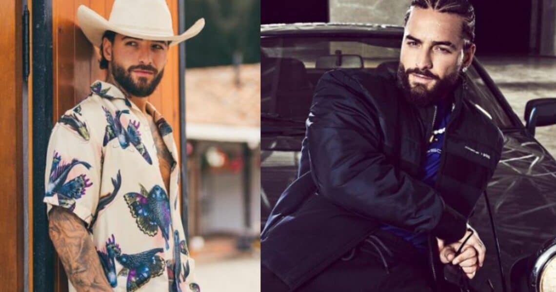 Maluma se mostró en redes y solo estaba cubierto con una toalla