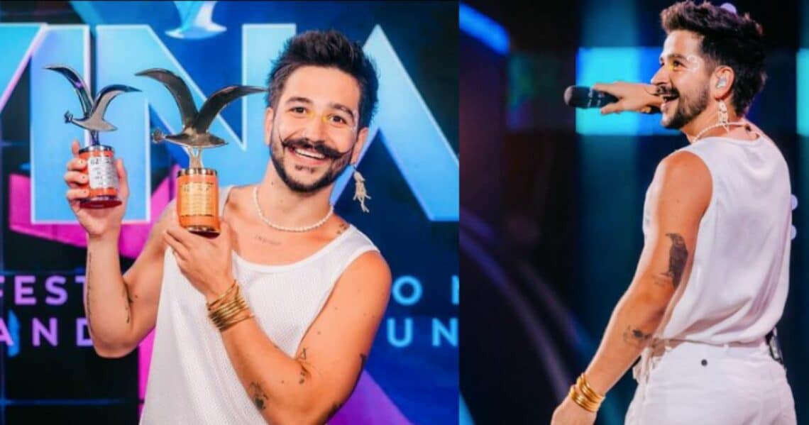 Camilo en Viña del Mar: el artista colombiano se hizo merecedor del Gaviota de Oro