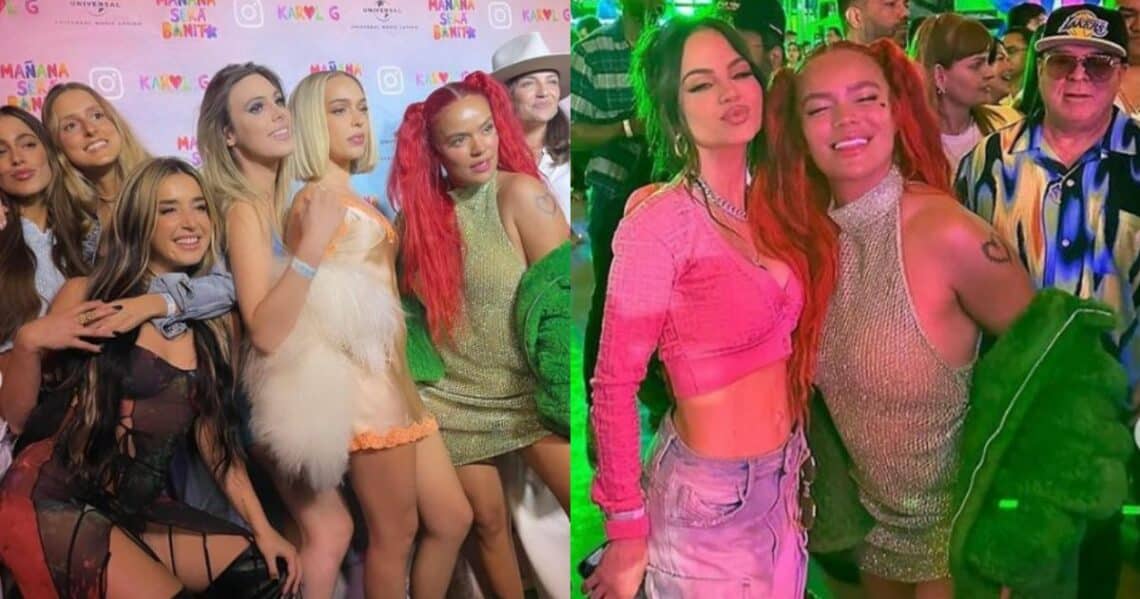 Estas fueron las 'pintas' que usaron las invitadas a la fiesta de lanzamiento del nuevo álbum de Karol G