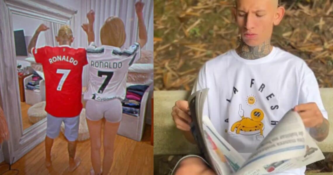 La Liendra contó el valor de una camiseta de CRISTIANO RONALDO, firmada por el mismo